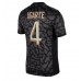 Tanie Strój piłkarski Paris Saint-Germain Manuel Ugarte #4 Koszulka Trzeciej 2023-24 Krótkie Rękawy